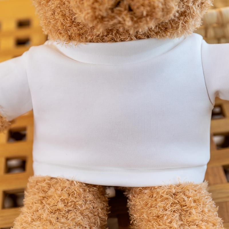 Новая толстовка Мишка Тедди Тряпичная кукла Детская одежда с принтом имени Мишка Плюшевая игрушка