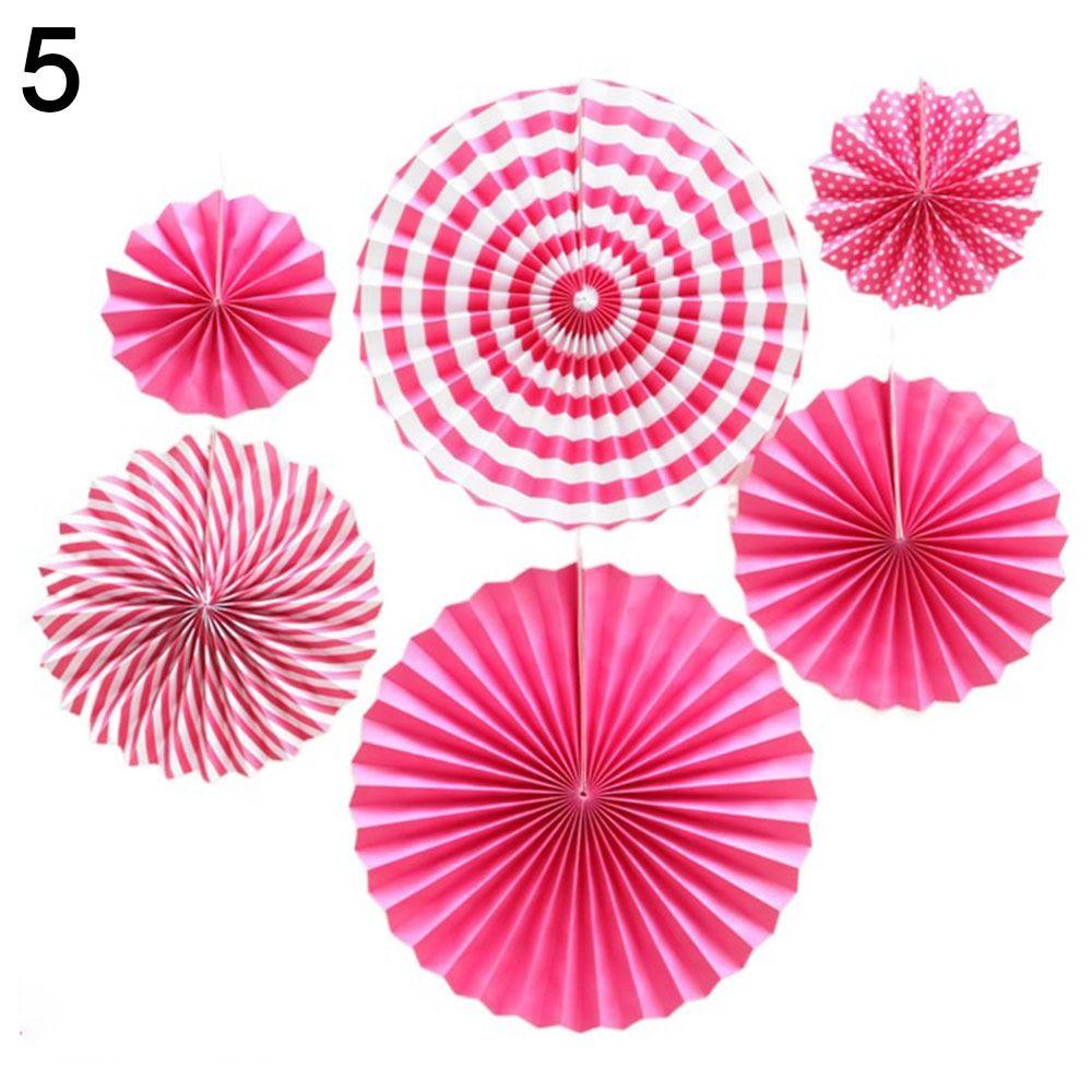 Decorations Birthday Decor Supplies Flower Paper Crafts Paper Fan Flowers Wedding Fans Tissue Paper