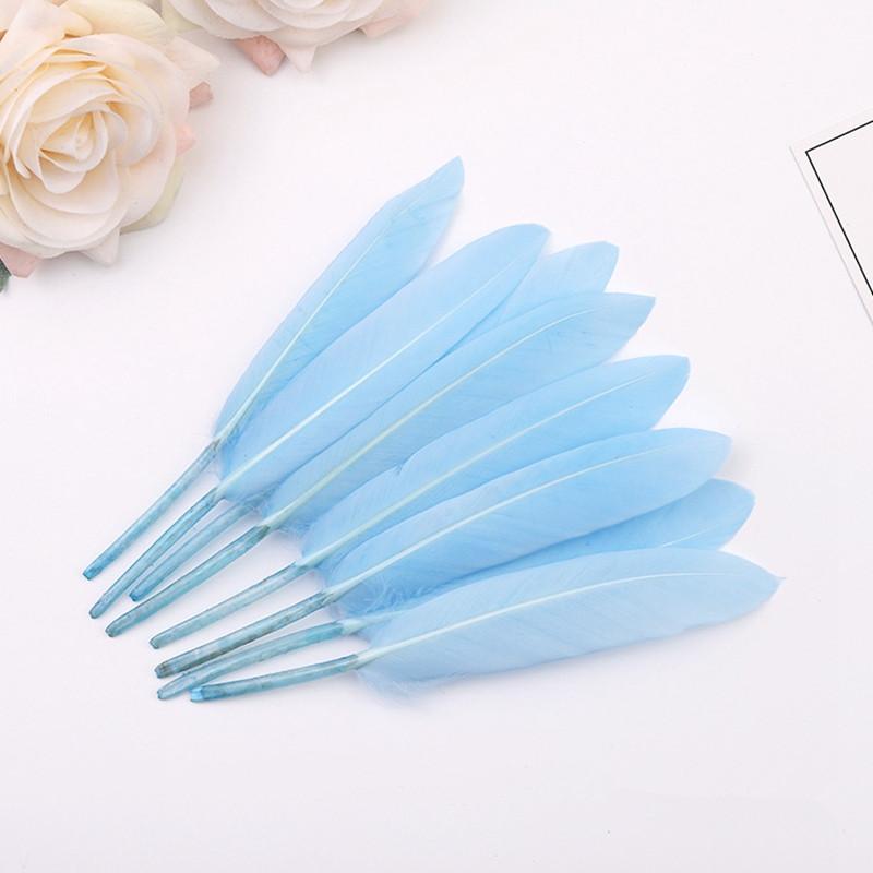 20/100pcs Duck Feathers DIY Feathers for Jewelry Making Plumes Earring Home Wedding Decoration Plumas Crafts Accessories 10-15CM