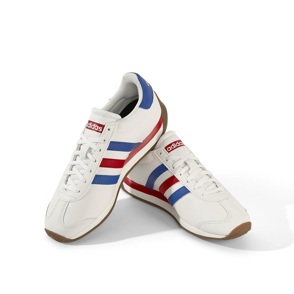 Adidas RUNVISTA Беговые кроссовки Мужские Белые Синие Красные HQ2317