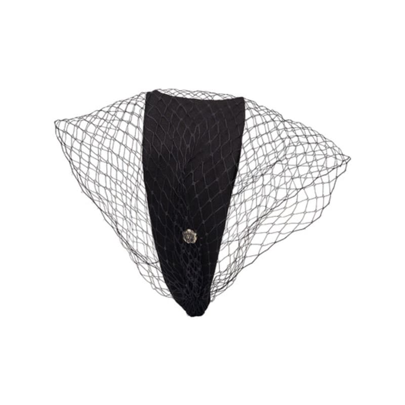 Коричневая шляпка [ободок] Милый фасинатор