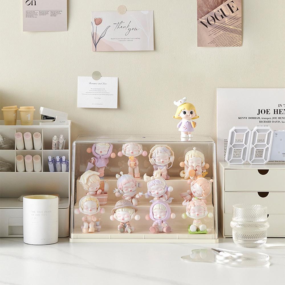 Ящик для хранения, стеллаж для демонстрации, акриловый прозрачный многослойный шкаф для демонстрации фигурок, ящик для демонстрации игрушек с украшениями Lego