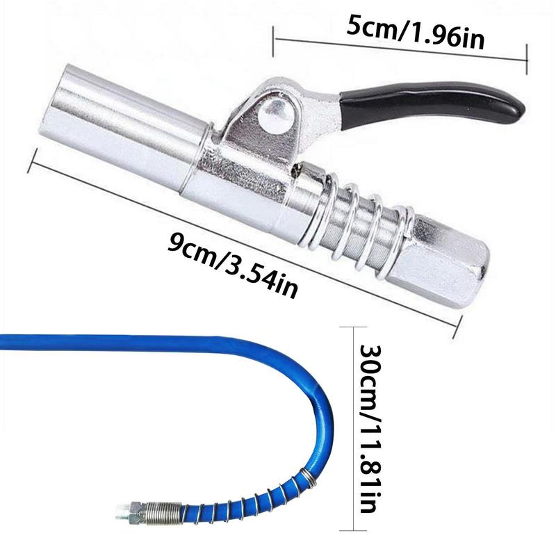 Инструмент для пресс-масленки, шестеренчатый тип, смазочная муфта, замок, шесть пластин, стопорное устройство, 10000 фунтов на квадратный дюйм, быстрое запирание и освобождение