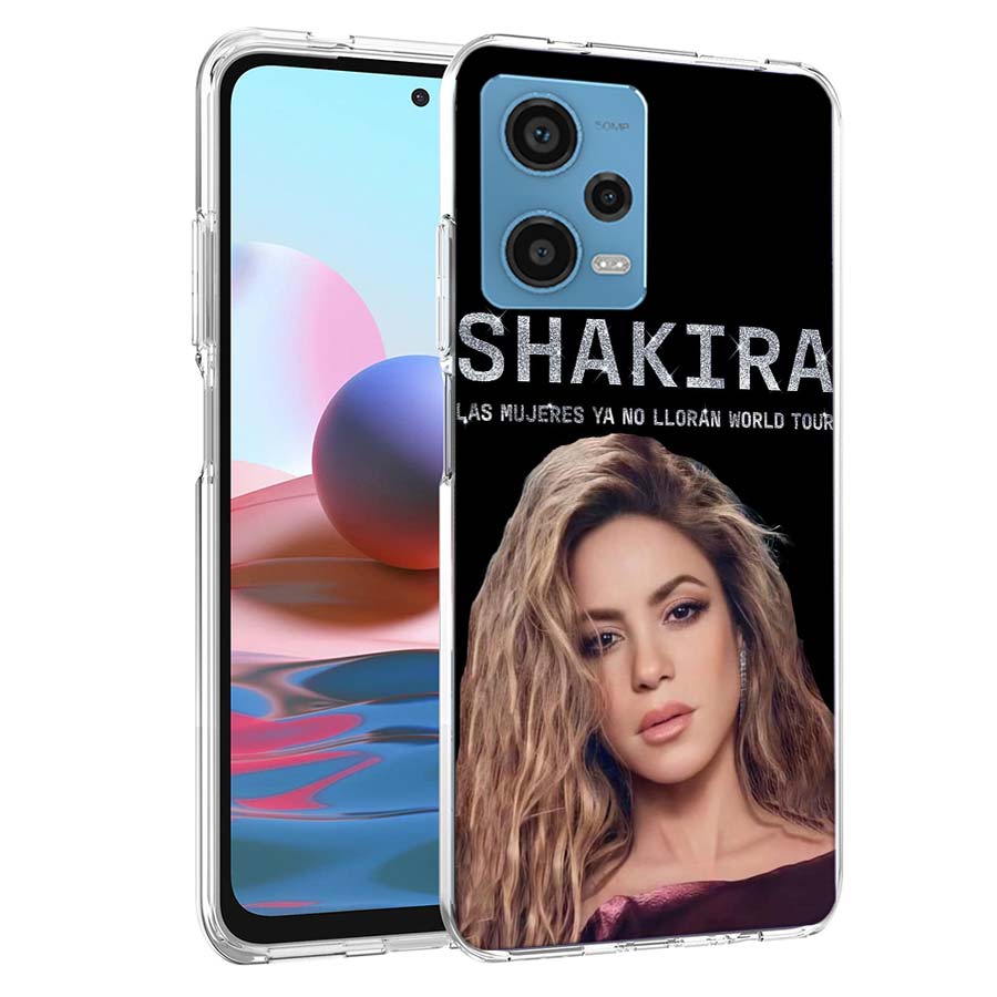 Чехол для телефона S-Shakira Singer для Redmi Note 13 12 14 15 Pro Plus 13R 11 11T 11E 11S 10 Pro 10S 9 9S Чехол Cell Clear TPU Capa Cas