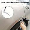 Iron Automotive Sheet Metal Dent Repair Tool, Adjustable 0.0-7.87inch, Uncharged Car Wheel Eyebrow Parallel Scriber, Data Recovery Paint Marking Tool