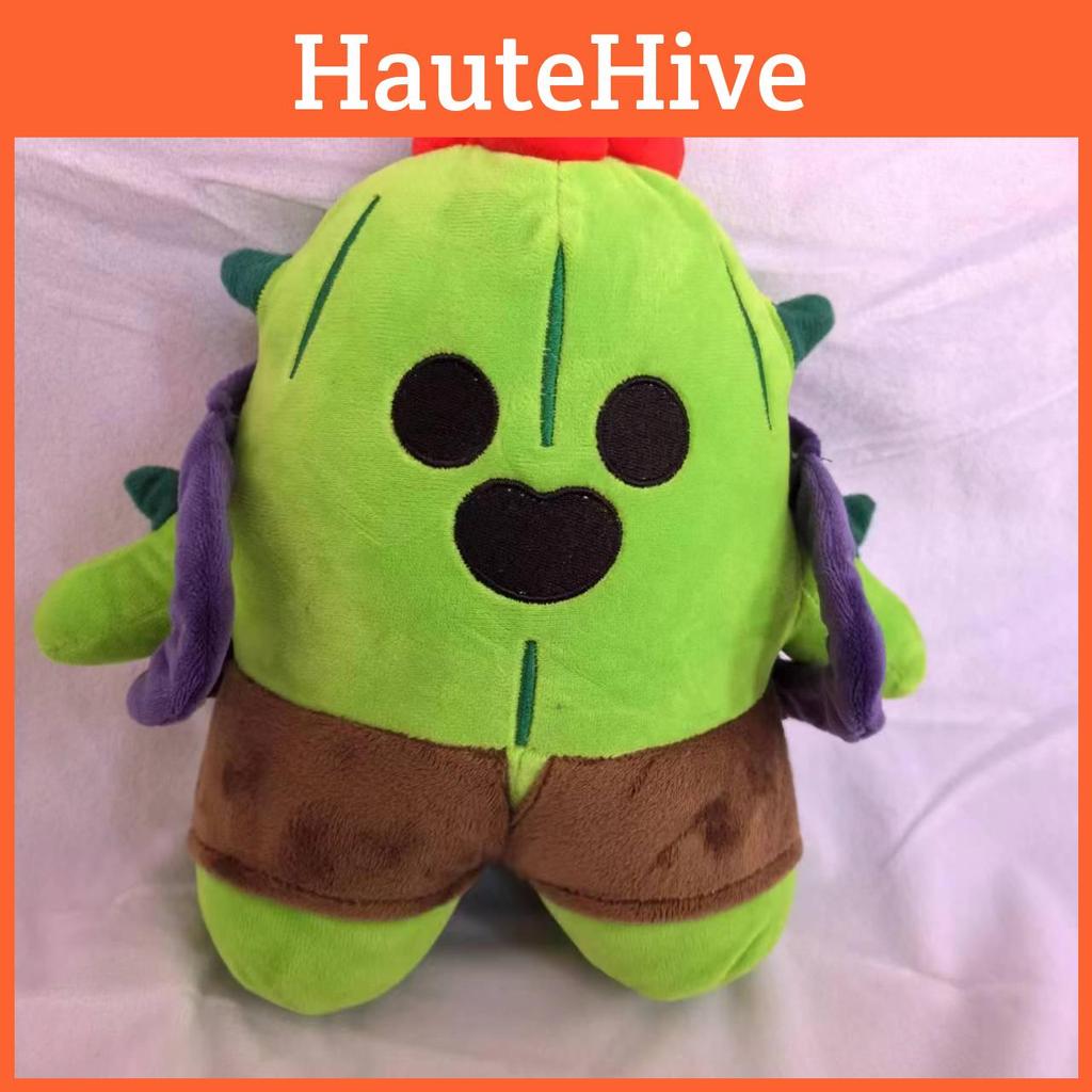 Милая мультяшная плюшевая игрушка Дикий Спайк Кукла Леон Герой Кактус Трансграничная плюшевая игрушка