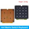 3*4 4*4 Matrix Switch Keyboard Keypad Array Module ABS Plastic Keys 4x4 3x4 12 16 Key Button Membrane Switch DIY Kit for Arduino