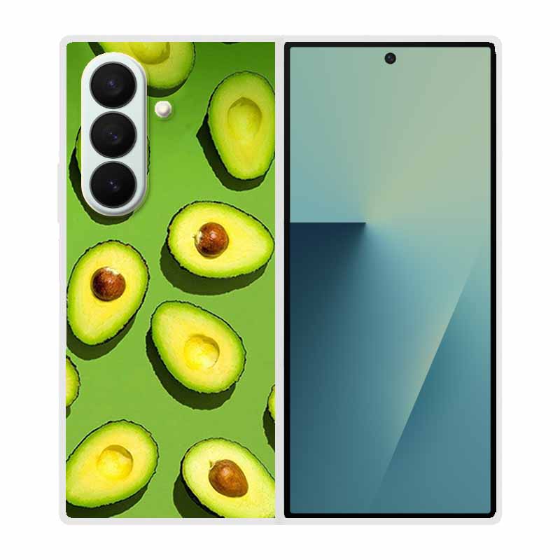 Чехол For Samsung Galaxy Fold 7 Чехол Крутое Космическое Животное Прозрачные Жесткие Чехлы для Телефона для Galaxy Z Fold7 5G 2025 Задняя Крышка Z fold7 Capa