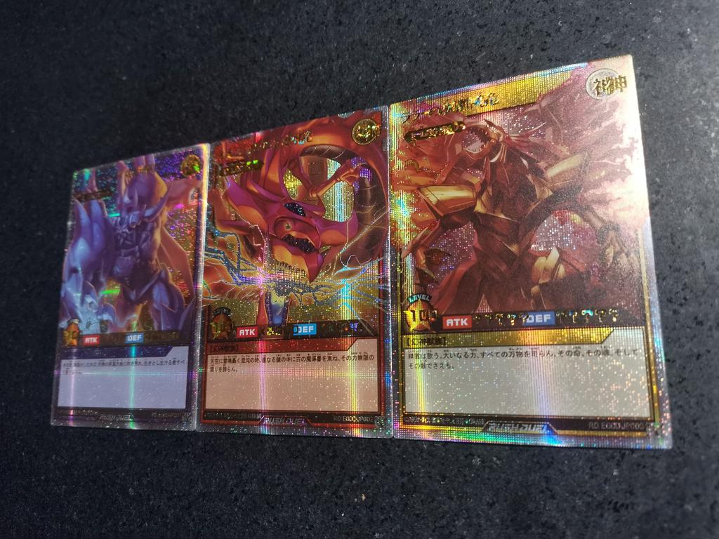 3pcs/set Diy Yu-Gi-Oh! RD-DRR Self Control Collect Signature Trading Flash Card Anime Cartoon Gift