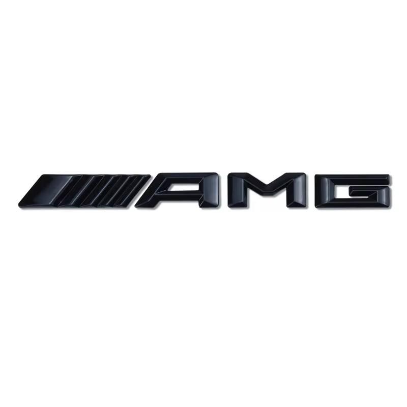 FCUI6 For Mercedes benz AMG C E S GLE CLC Class W204 W203 W205 W124 W221 W213 W212 Metal Car 3d Rear Letter Emblem Trunk Sticker