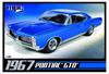 Пластиковая модель Platts Pontiac GTO MPC710 1/25 '67