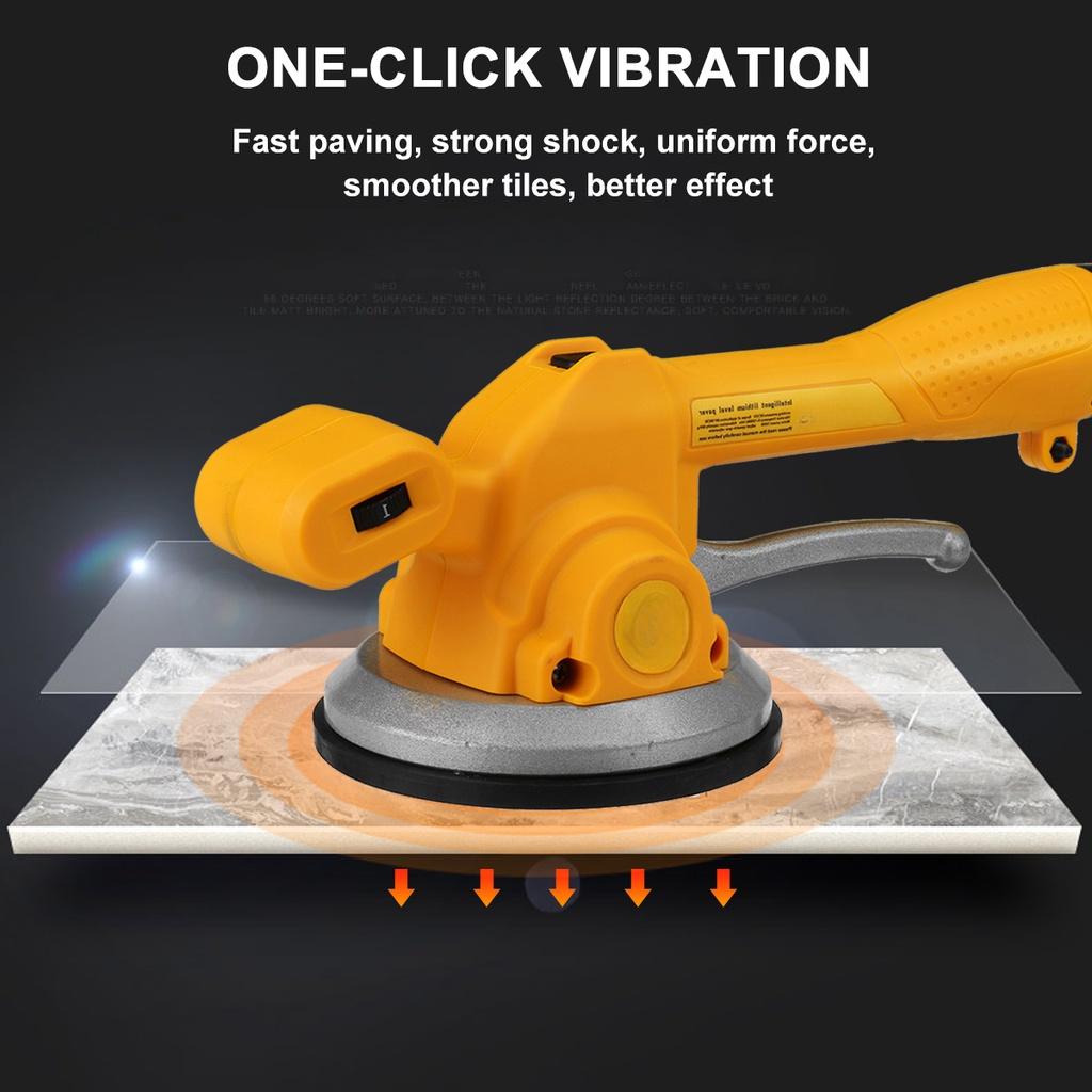 Беспроводная электрическая плиткорезная машина 1000 Вт, вибраторы для плитки, вибратор для напольной плитки, инструмент для укладки плитки, автоматическое выравнивание