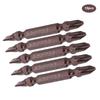10PCs Double Ended Screwdriver Bit Hardware Parts Screws Tools Magnetic S2 H6.3 X 65MMDouble Ended
