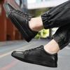 Роскошные брендовые повседневные туфли из натуральной кожи, высококачественные туфли на шнуровке, мужская удобная обувь для занятий спортом на открытом воздухе с мягкой подошвой, большого размера