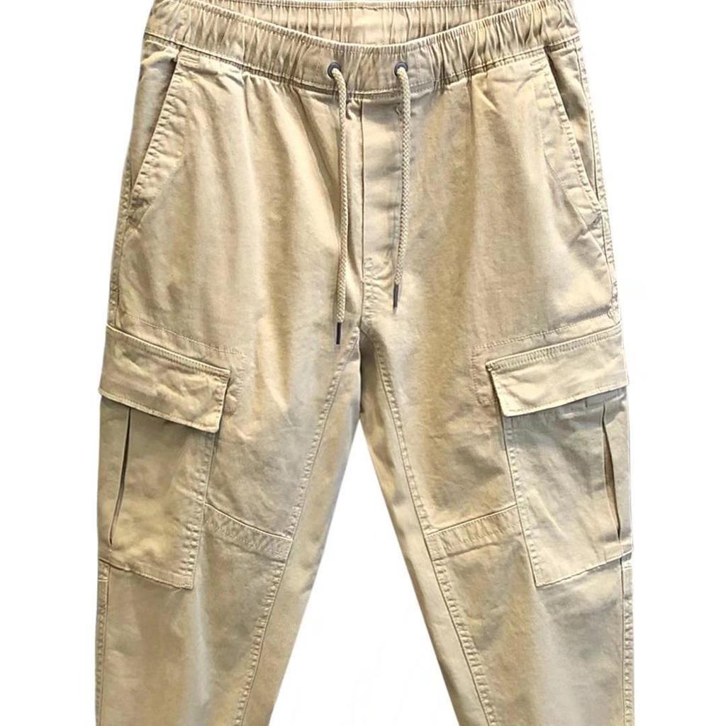 Мужской прочный строительный комбинезон: Свободного кроя, большого размера, рабочие брюки для защиты труда на весну/осень.