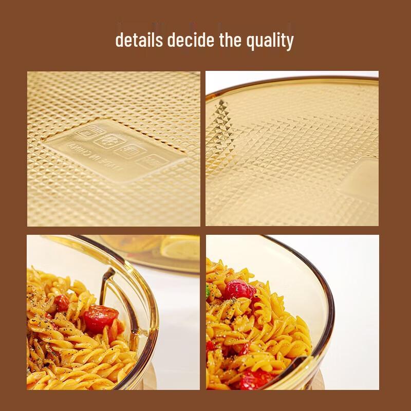 Corning Amber Glass 2L Round Baking & Serving Dish