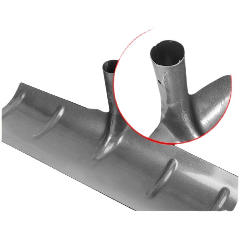 Большая скребковая грабля из марганцевой стали для бетона, цемента, песка, гравия и зерна