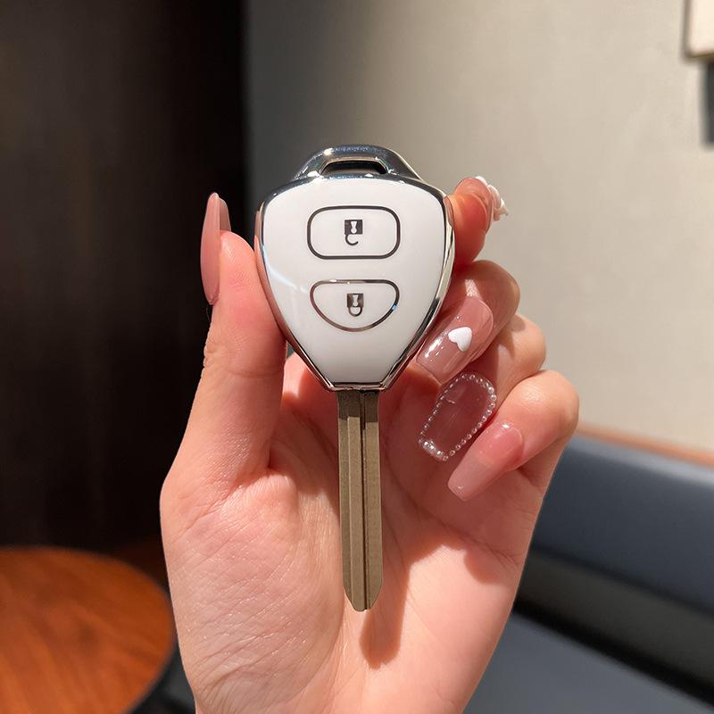 Подходит для старой модели Toyota Camry, чехол для дистанционного ключа Highlander, чехол для ключа с раздельной пряжкой, модификация, специальный чехол