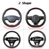 Для Kia Picanto Morning Picanto GT-Line X-Line автомобильный чехол на руль из микрофибры + углеродное волокно, автоаксессуары