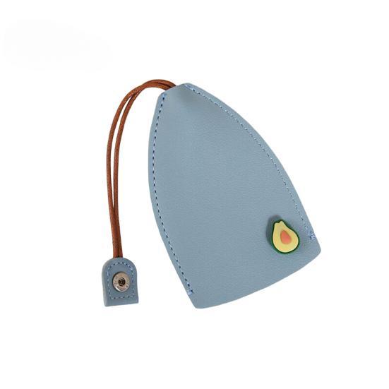 Практичный тонкий шов из искусственной кожи, кошелек для ключей, мультяшная экономка, брелок для ключей, товары для дома