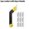 Professional Tile Gap Cleaning Tool Wall Floor Tiles Joint Cleaner Scraper Cement Dust Cleaning Removal Scraper with Knife Blade
