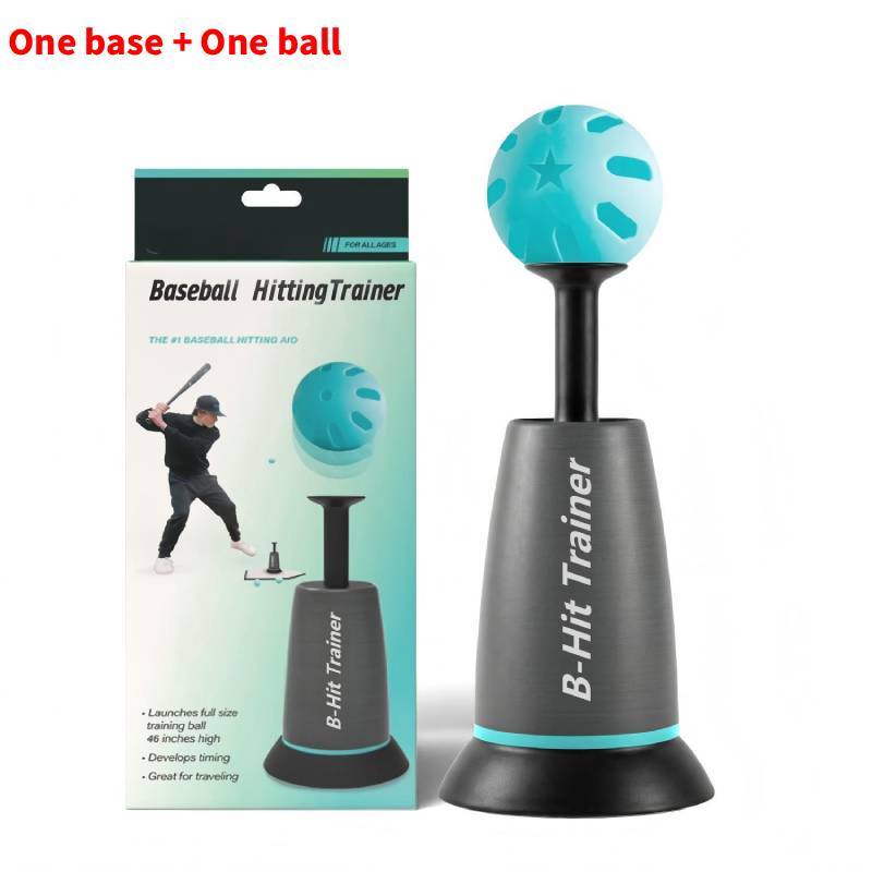 Sports Tee Popper Baseball Training Device For Indoor Outdoor Practice