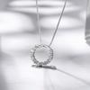 Sunflower Lab Moissanite Diamond Pendant Real 925 Sterling Silver Charm Party Wedding Pendants Necklace for Women Bridal Jewelry