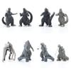 Eight Piece Godzilla Kong Kim Battle Dinosaur Pvc Action Figure Collection For Kids And Decor