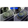Алюминиевое кольцо DEMILLO 1, подходит для BMW 1 2 3 4 5 6 7 серии X3 X4 X5 X6, ручка мультимедийного контроллера iDrive для приборной панели(синий)