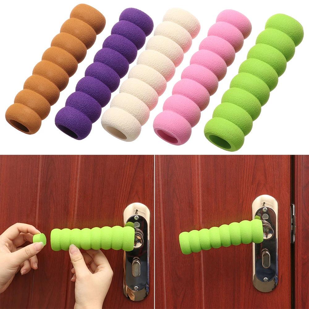 2Pcs Soft Elastic Door Handle Foam Cover