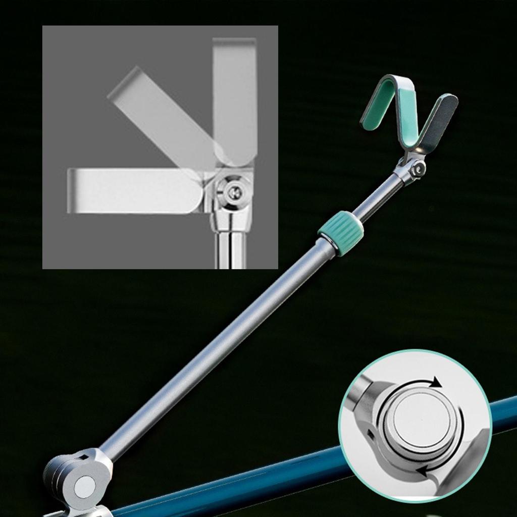 Fishing Rod Holder Tool Portable Stable Sturdy Non Slip Multipurpose Adjustable Pole Stand