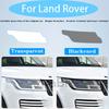 Защитная пленка для фар автомобиля для Land Rover Range Rover Vogue 2018- PPF TPU Зачерненная Прозрачная Модификация Антицарапина