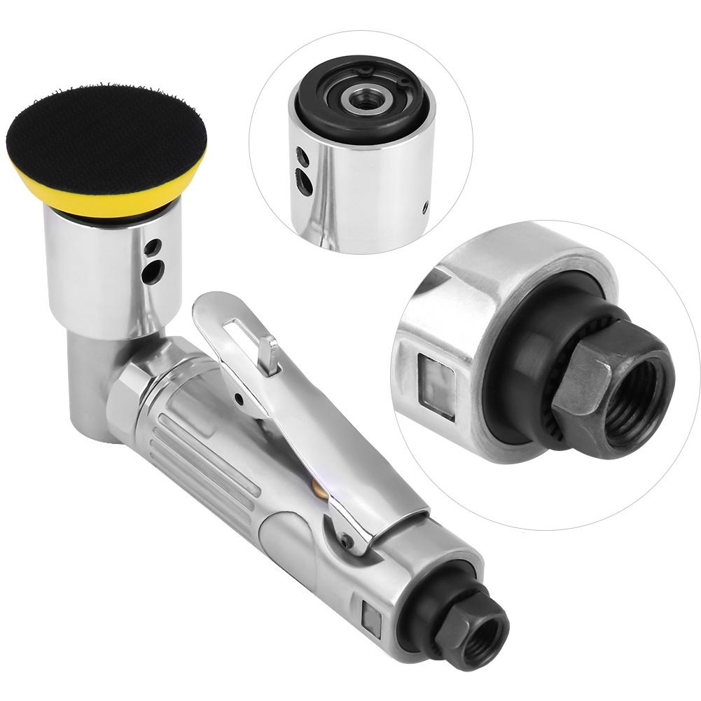 90 Degree Air Polisher Orbital Sander Polishing Machine Pneumatic Grinding Tool