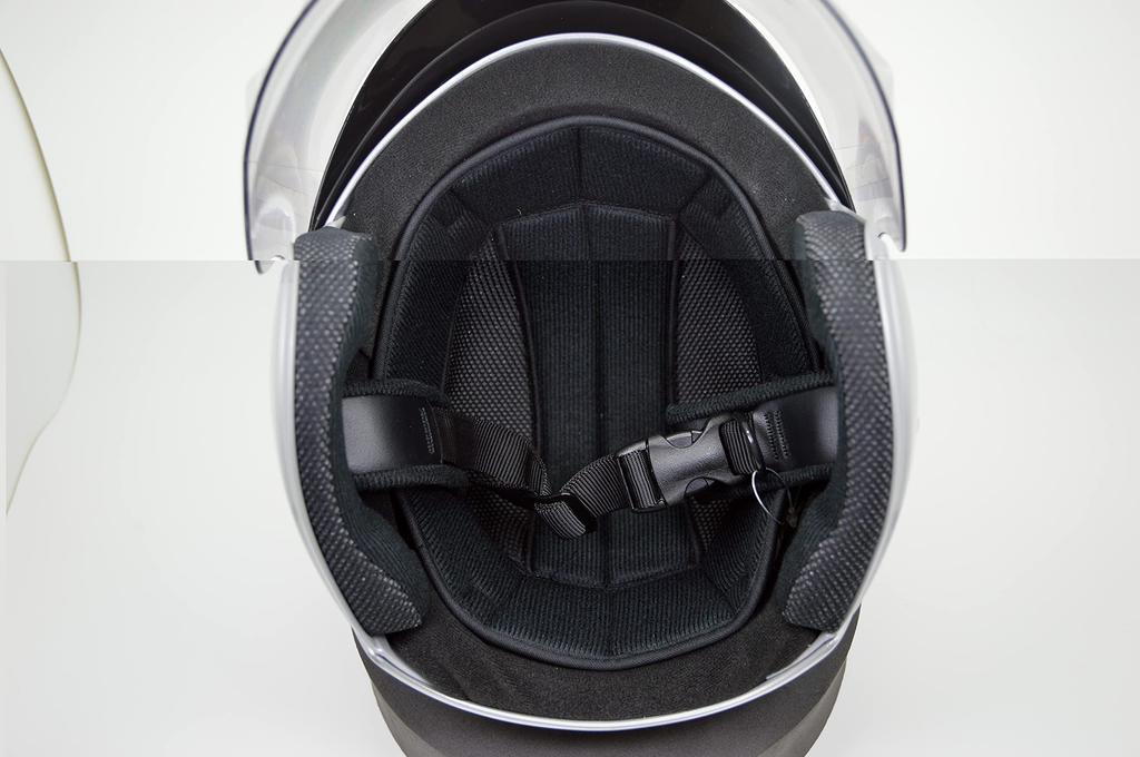 Marushin Motorcycle Helmet White Free Size Semi-Jet M-204 (57~59CM)