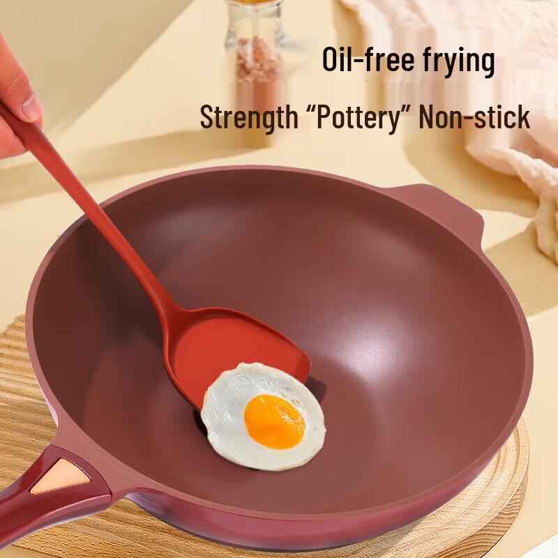 Xi Yao Purple Clay Non-stick Wok for All Stoves