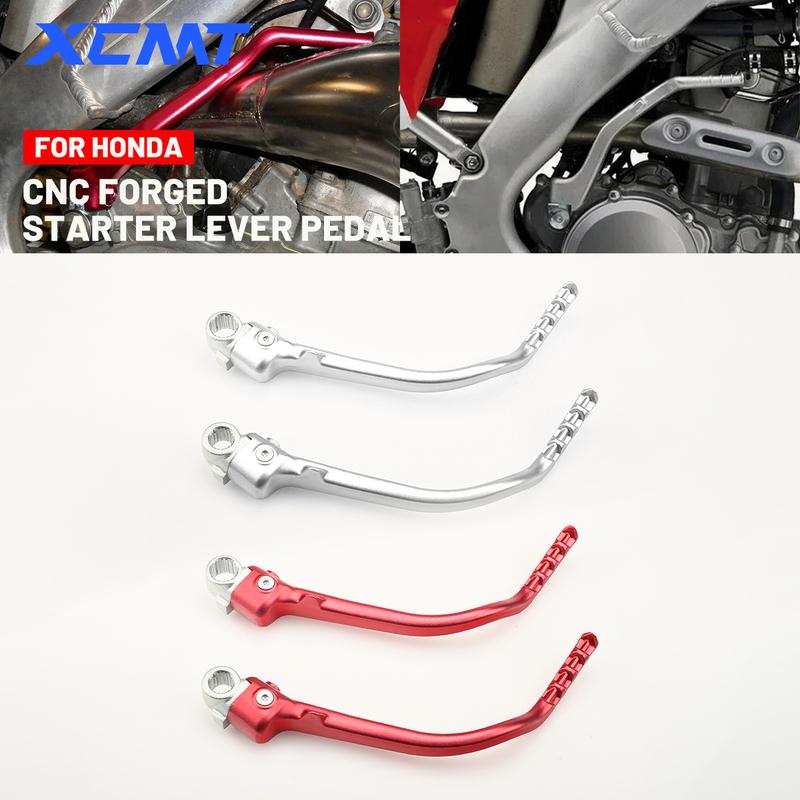 Мотоцикл Кованый Рычаг Педали Запуска Кик-стартера Для HONDA CRF250R CRF450R CRF 250R 450R 250 450 R Универсальные Запчасти