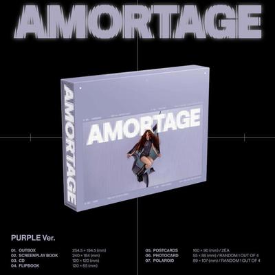 Jisoo (JISOO) - JISOO Мини-альбом [AMORTAGE] ДЕЛЮКС ИЗДАНИЕ [ФИОЛЕТОВАЯ Версия]