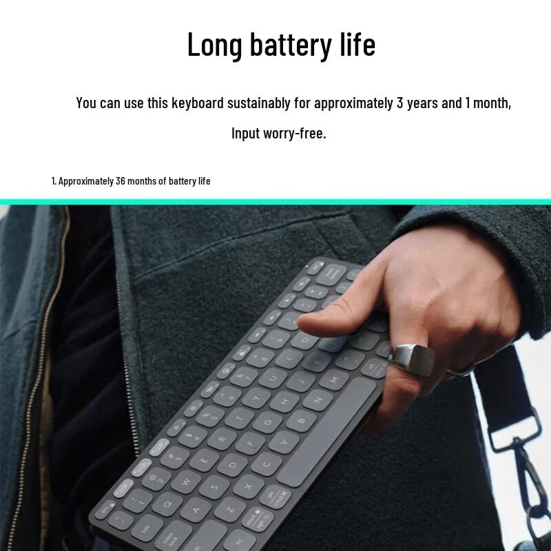 Logitech Портативная Bluetooth-клавиатура Keys-To-Go 2