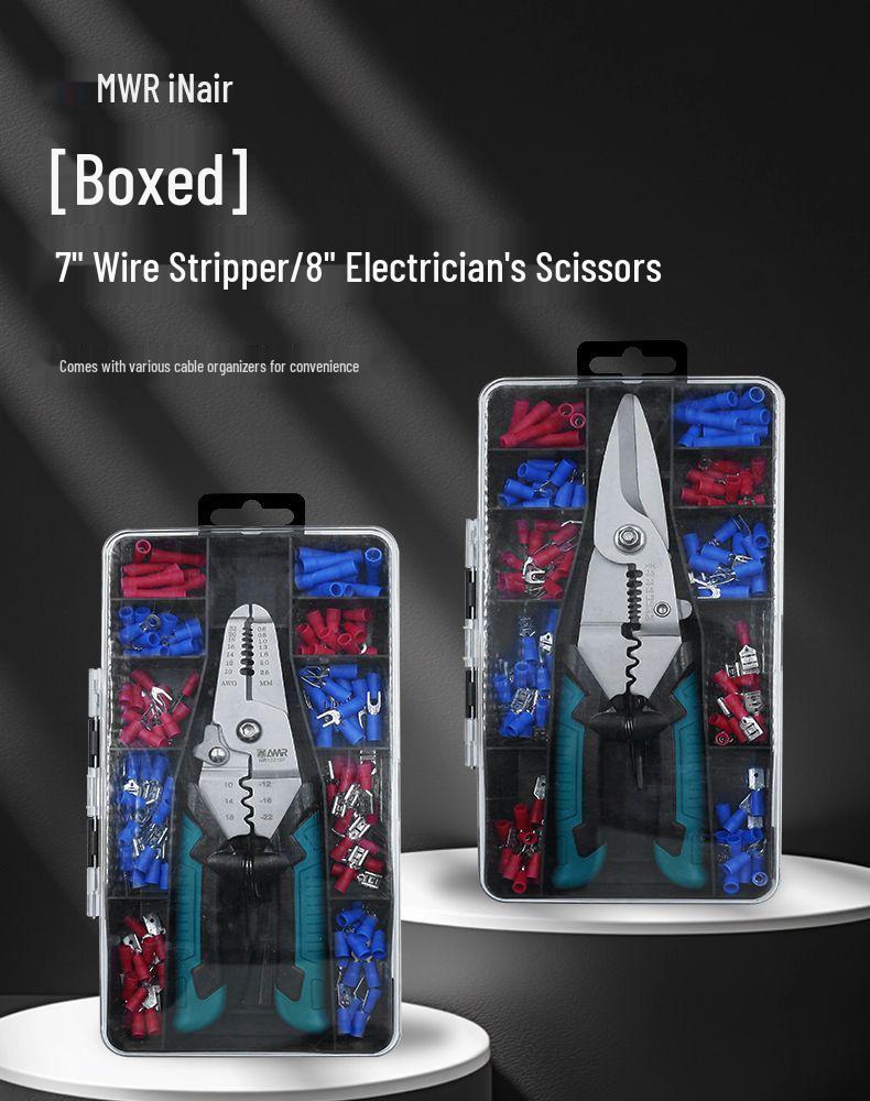 Multifunctional Heavy Duty Electrician Snips & Wire Cutters