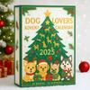 Dog Lovers Advent Calendar Christmas Dog Countdown Calendar with 24 Dog Breeds Puppy-Themed Surprise Gift Set