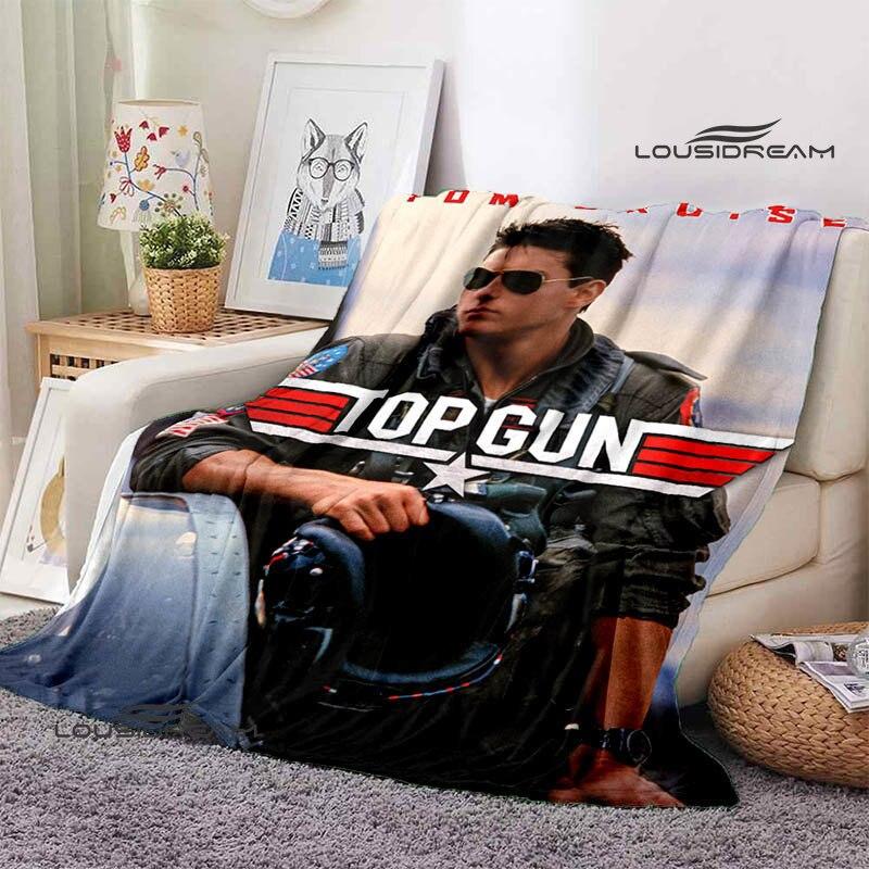 Классический фильм Top Gun Плед Детский теплый и красивый плед Мягкий и удобный плед Подарок на день рождения
