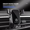 AABDW1 Car Styling Aluminum Alloy Mount Phone Holder Dashboard Cell Stand Accessories For Benz Exclusive AMG W124 W203 W204 SPRINTER V