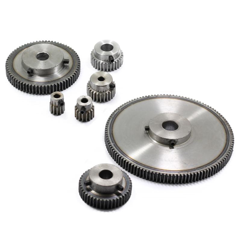 1 Module 100 Teeth 1M 100T Standard Hole 8/10/12/14/15mm Precision Spur Gear 45# Steel Motor Boss Gear