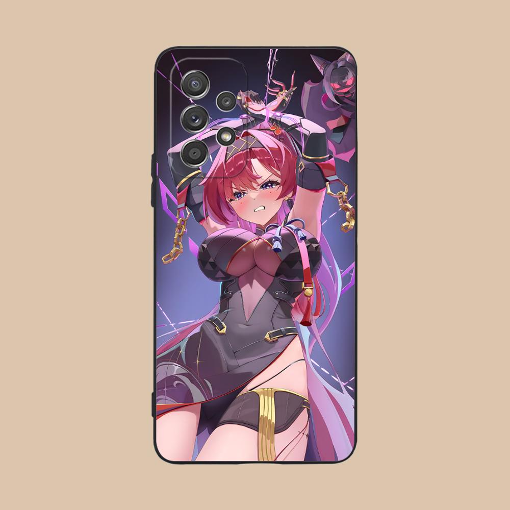 Чехол для мобильного телефона Wuthering Waves Yinlin для Samsung Galaxy A56 55 54 53 52 51 36 35 34 23 16 15 5G Цветной Чехол Красивый Роскошный