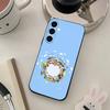 A-Animals Game Cross-ing Phone Case For Samsung Galaxy A73,A72,A71,A70,A53,A52,A51,Soft Silicone Black Cover
