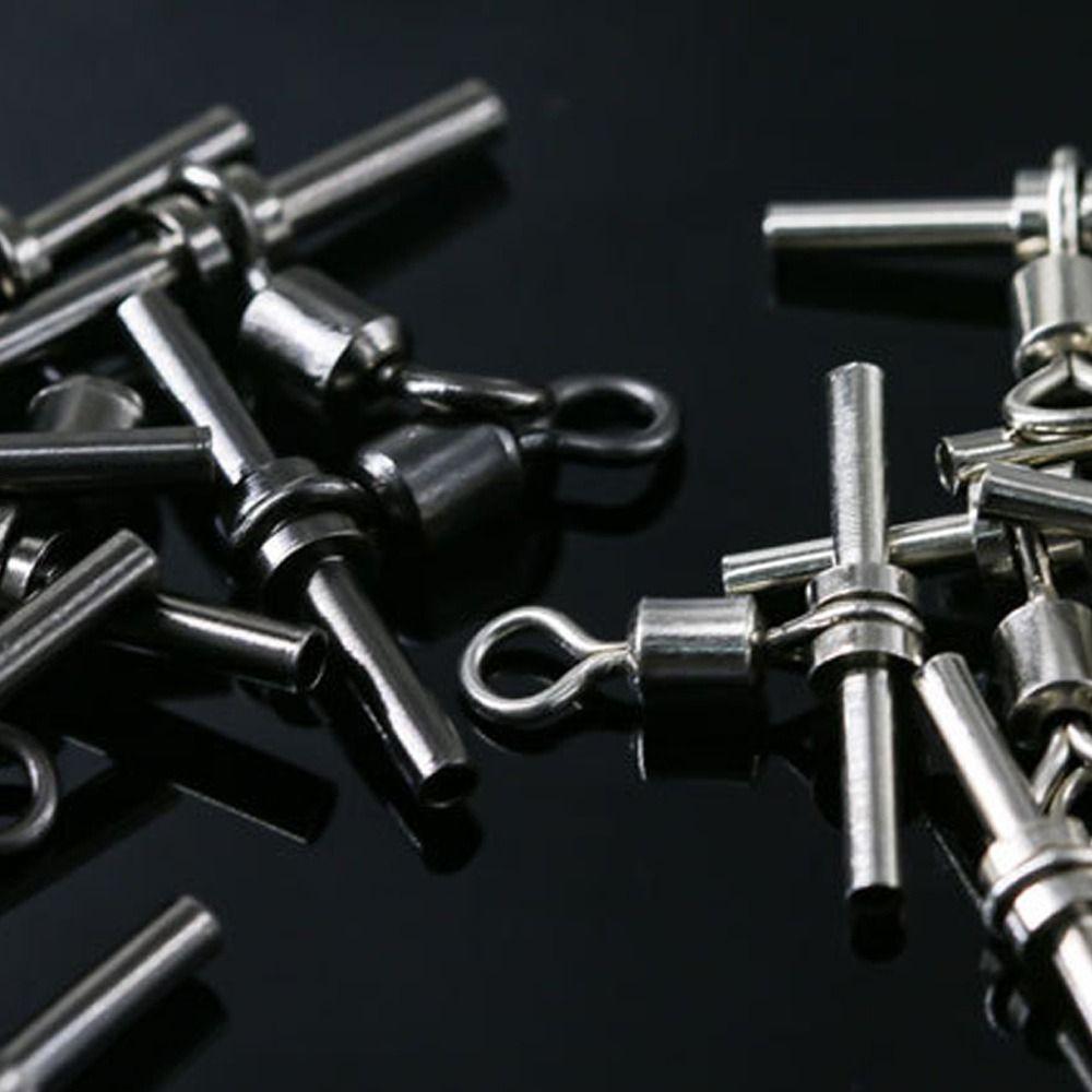 Аксессуары для рыбалки Рукава вертлюжок 3-ходовой соединительный патрубок Вертлюжки для рыбалки с крестообразной леской Латунная головка