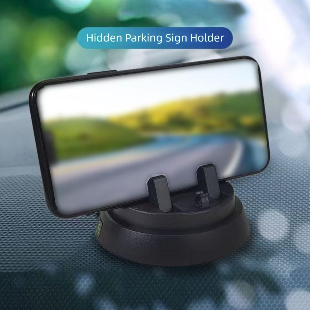 Hidden Car Phone Holder Universal Anti-Slip Phone Mount Dashboard Phone Mount  Car Interior