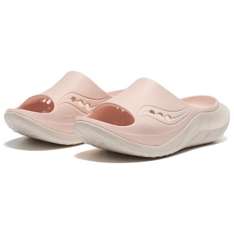 Saucony Cradle 2 unisex slides pink soft slip resistant desert garden for her S28903-10