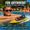 Waterproof Remote Control Boat Dual Motor Racing Boat Remote Control Electric Speedboat  Lake
