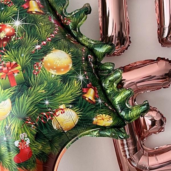 Hapibbly Rudolph Balloon Lettering Garland Christmas Party Supplies Event Decoration Set